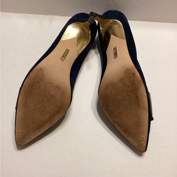 Elegant Navy Blue Women's Shoes - Picture 10 of 11